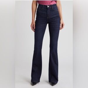 NEW Frame Le High Flare Jeans in Fawcett, Size 27